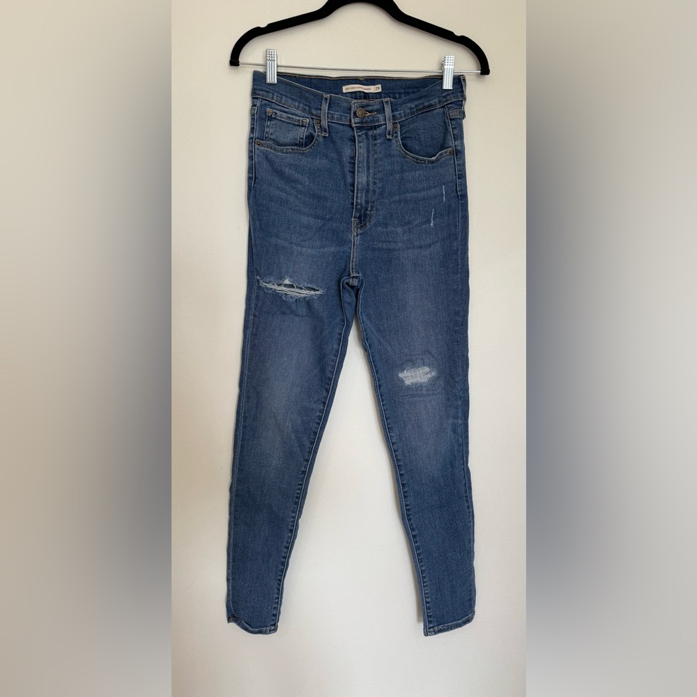 Levi's Mile High Women's Skinny Jeans - Classic Blue